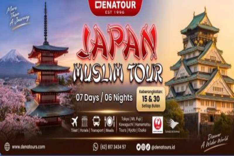 JAPAN MUSLIM TOUR - Paket Umrah & Haji Terpercaya Denatour