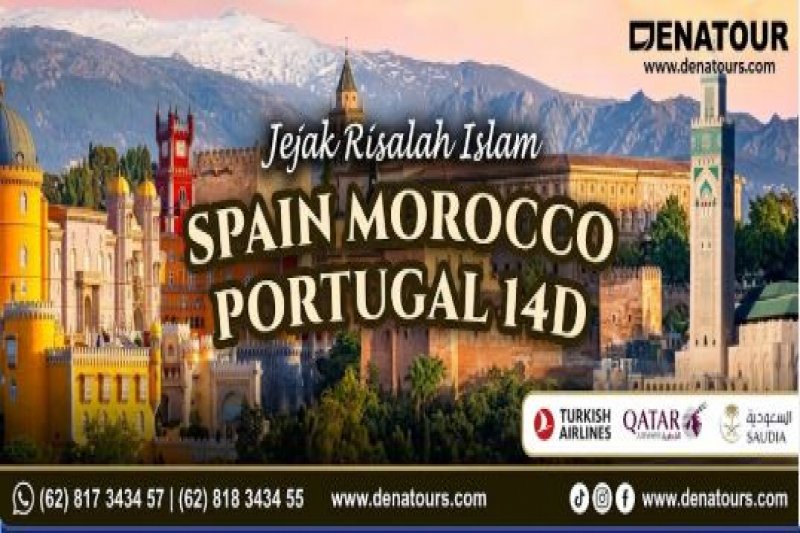 SPAIN - MAROCCO - PORTUGAL MUSLIM TOUR - Paket Umrah & Haji Terpercaya Denatour