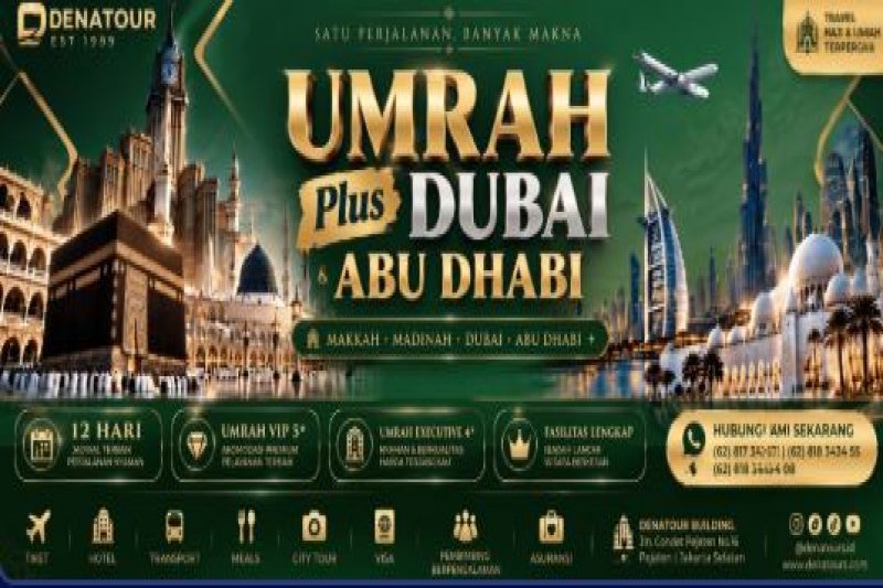UMRAH PLUS DUBAI ABU DHABI - Paket Umrah & Haji Terpercaya Denatour