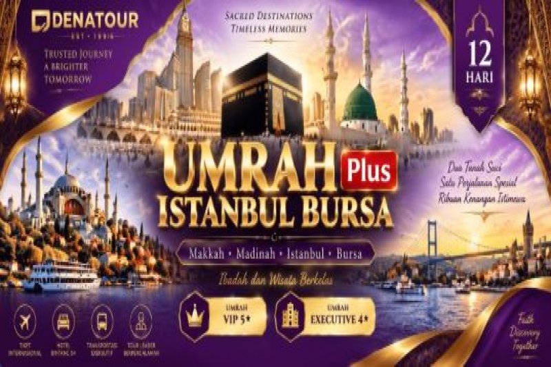 UMRAH PLUS ISTANBUL - Paket Umrah & Haji Terpercaya Denatour