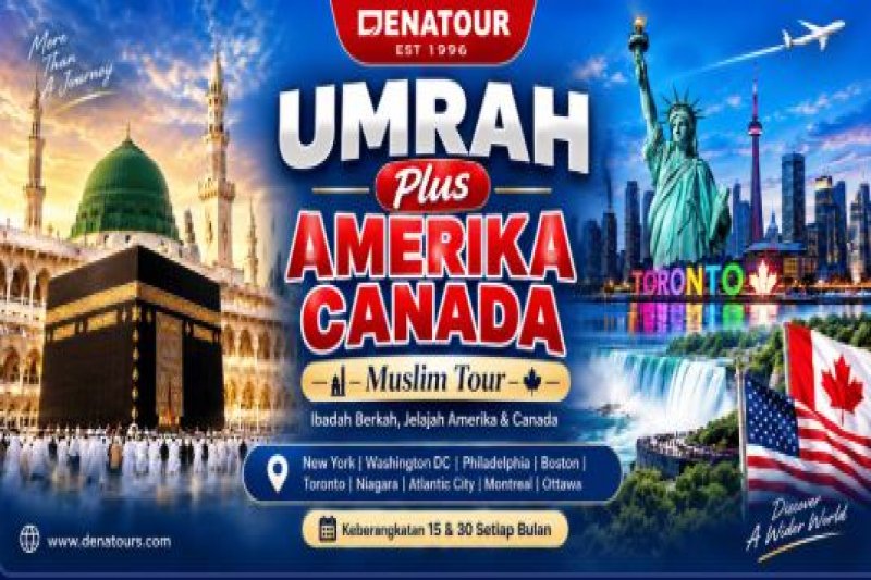 UMRAH PLUS AMERICA CANADA - Paket Umrah & Haji Terpercaya Denatour