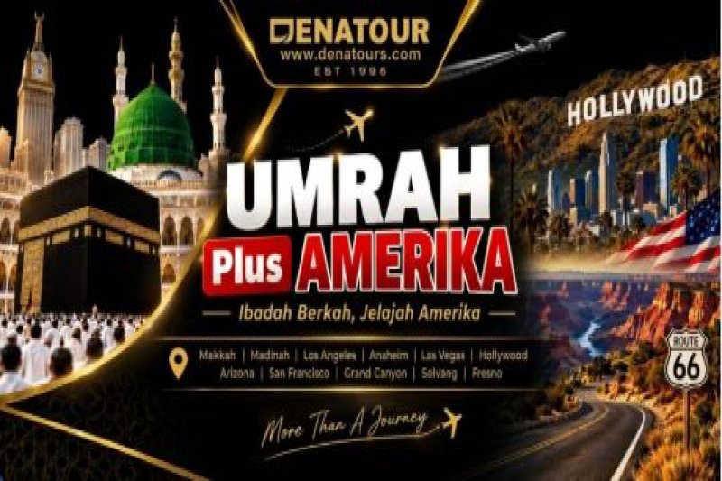 UMRAH PLUS AMERICA WEST COAST - Paket Umrah & Haji Terpercaya Denatour